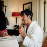 Taylor Zakhar Perez Instagram - A man can dream. Getting ready for #VogueWorld. 📸: @vincentpoetzsch Team: @jasonbolden @harry_lambert @bentalbott @danielwfletcher London, United Kingdom
