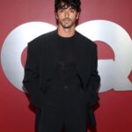 Taylor Zakhar Perez Instagram - @gq Men of the Year It was a wild summer and I am grateful that MOTY was the first time I was able to speak on RWRB since its release. I am so grateful we were also able to celebrate our GQ cover last night with my peers and community of creatives. Thanks @willwelch Team: @jasonbolden @remba_ Photo: @philfaraone_ Fit: @balenciaga