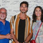 Taylor Zakhar Perez Instagram - Celebrated my parents this weekend. These two have always been incredibly supportive of me and my acting journey, it all started in the theater, shuttling me to rehearsals after swim practice, picking me up at midnight just hours before morning practice. I think they thought it was just a hobby I’d grow out of, but I’m glad I grew into it. Thank you to the 3 companies for sharing your journeys with me backstage, following your dreams, and lighting up the stage night after night. @shuckedmusical @akimbomusical @somelikeithotmusical (in no particular order). And thank you for continuing to inspire young actors to follow their dreams! 📷 Photo: @michaelah.jpg