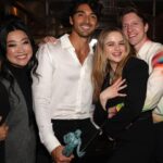 Taylor Zakhar Perez Instagram - Kicked off @sagawards week celebration last night with some homies, can’t wait for the show. See you Saturday on @netflix TEAM: @jasonbolden @louisvuitton @thisjenna