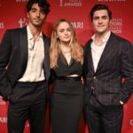 Taylor Zakhar Perez Instagram - Kicked off @sagawards week celebration last night with some homies, can’t wait for the show. See you Saturday on @netflix TEAM: @jasonbolden @louisvuitton @thisjenna