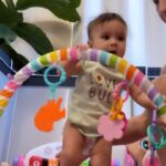 Tecia Torres Instagram - Super Baby 💪🏽 #Manifesting #ProudMoms #Olympics