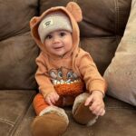 Tecia Torres Instagram - I wake up to this cutie smiling at me every single morning. I’ve won the lottery 💯 It was so beautiful to see all the love our baby has and all the smiles she gives our family and friends. She truly is the light of my world. #HolidaySeason