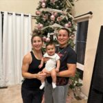 Tecia Torres Instagram - About half way complete… got most of the tree up today 🎅🏼♥️ Thank you Coco. #Family #Love #BabysFirstChristmas