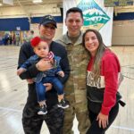Tecia Torres Instagram - Welcome Home Tio Tommy 🇺🇸 Alayah is on her own schedule.. 8 months and counting … #SoliderHomecoming #MajorGonzales #Cousins #Family #MsIndependent