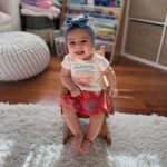 Tecia Torres Instagram - So in love 😍 with our girl @raquel_pennington Happiest baby award 🥇