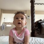 Tecia Torres Instagram - Our little miss decided to sit up and stay up today 🥹 #BabyGirl #Princesa #5Months #LittleLove #Family #Positivity #Encouragement #EarlyMilestones