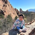 Tecia Torres Instagram - Our little explorer⛰️👣 Garden of the Gods Park