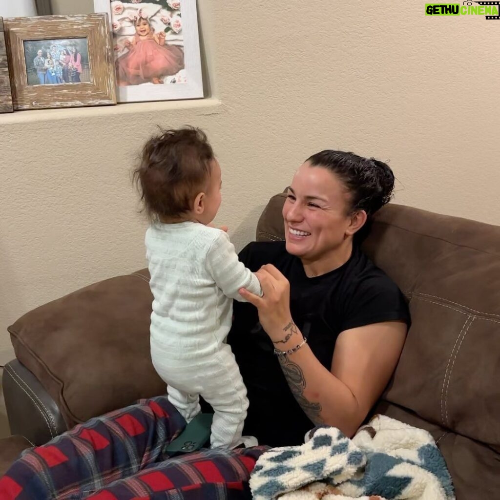 Tecia Torres Instagram - Alayah is going to be quite the character, we can already tell she has a big personality! Today she had her 6m check up. Our pediatrician told her to slow down & that she is very advanced. She is still a tiny little thing 14.5 lbs. Last night she started wanting to pull herself up on the couch, she is so so close to an actual crawl not just her army crawl, she loves to “talk” and she loves standing/trying to walk. She enjoys trying foods, likes water and started using her sippy/straw cup. We are so proud to be her moms. ♥️