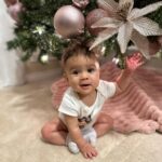 Tecia Torres Instagram - About half way complete… got most of the tree up today 🎅🏼♥️ Thank you Coco. #Family #Love #BabysFirstChristmas