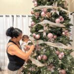 Tecia Torres Instagram - About half way complete… got most of the tree up today 🎅🏼♥️ Thank you Coco. #Family #Love #BabysFirstChristmas