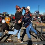 Tecia Torres Instagram - First NFL experience together 🧡🏈🤎 #Tailgate #BrownsVBroncos Mile High Stadium
