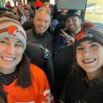 Tecia Torres Instagram - Sunday Funday with the familia ❤️🏈 Broncos vs Browns. LETS GO CLEVLAND 🤪 Denver Bronco Stadium