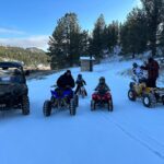 Tecia Torres Instagram - So… I drove off the mountain yesterday… lol but for real. (Within the first 10 mins of riding!) Scared the crap out of myself…Only ran over my foot with my own ATV 😆 Quick cry, some encouragement from the crew …got back up and finished the day… lovely snow day with the family 😁 #RockNado #ATV #ColoradoLiving #SnowDay