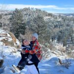 Tecia Torres Instagram - So… I drove off the mountain yesterday… lol but for real. (Within the first 10 mins of riding!) Scared the crap out of myself…Only ran over my foot with my own ATV 😆 Quick cry, some encouragement from the crew …got back up and finished the day… lovely snow day with the family 😁 #RockNado #ATV #ColoradoLiving #SnowDay