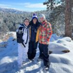 Tecia Torres Instagram - So… I drove off the mountain yesterday… lol but for real. (Within the first 10 mins of riding!) Scared the crap out of myself…Only ran over my foot with my own ATV 😆 Quick cry, some encouragement from the crew …got back up and finished the day… lovely snow day with the family 😁 #RockNado #ATV #ColoradoLiving #SnowDay
