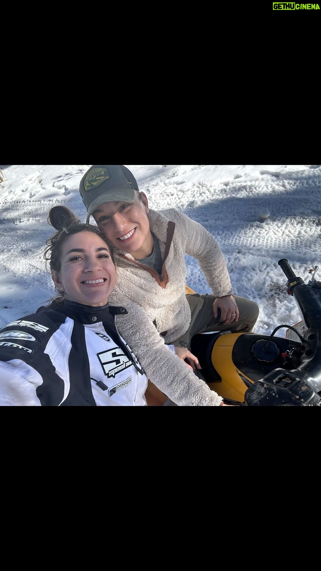 Tecia Torres Instagram - A day in the life of a tornado 🌪️ learn how to mount a 4 wheeler with me hahahaha