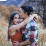 Tecia Torres Instagram - To my wife… who knew we would go from one weekend of flirting to ending up with a home, marriage, and a baby?! We didn’t 🤣😍 It’s been wild ride … thank you for all the love, lessons, and memories so far. 8 thanksgivings down & so many more to go. Thank you for all that you do for all of us, our furbabies, Alayah, and myself. 🤎 I love you mucho mucho 😘 #Thanksgiving2023