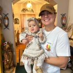 Tecia Torres Instagram - Happy Thanksgiving 🍁🦃🍽 from our family to yours! We are extra thankful to be spending our first Thanksgiving with our beautiful daughter Alayah. She has truly shown us what unconditional love is and what it means to be a family. 💛🧡 She is loving all the yummy food and desserts.