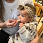 Tecia Torres Instagram - Happy Thanksgiving 🍁🦃🍽 from our family to yours! We are extra thankful to be spending our first Thanksgiving with our beautiful daughter Alayah. She has truly shown us what unconditional love is and what it means to be a family. 💛🧡 She is loving all the yummy food and desserts.