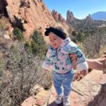 Tecia Torres Instagram - Our little explorer⛰️👣 Garden of the Gods Park