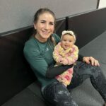Tecia Torres Instagram - Family Fun - Before we know it our girl will be throwing up armbars and tornado kicks! #RockNado #TeamTiny #TeamRocky #BJJ #UFC #MMA Kraken BJJ & Fitness
