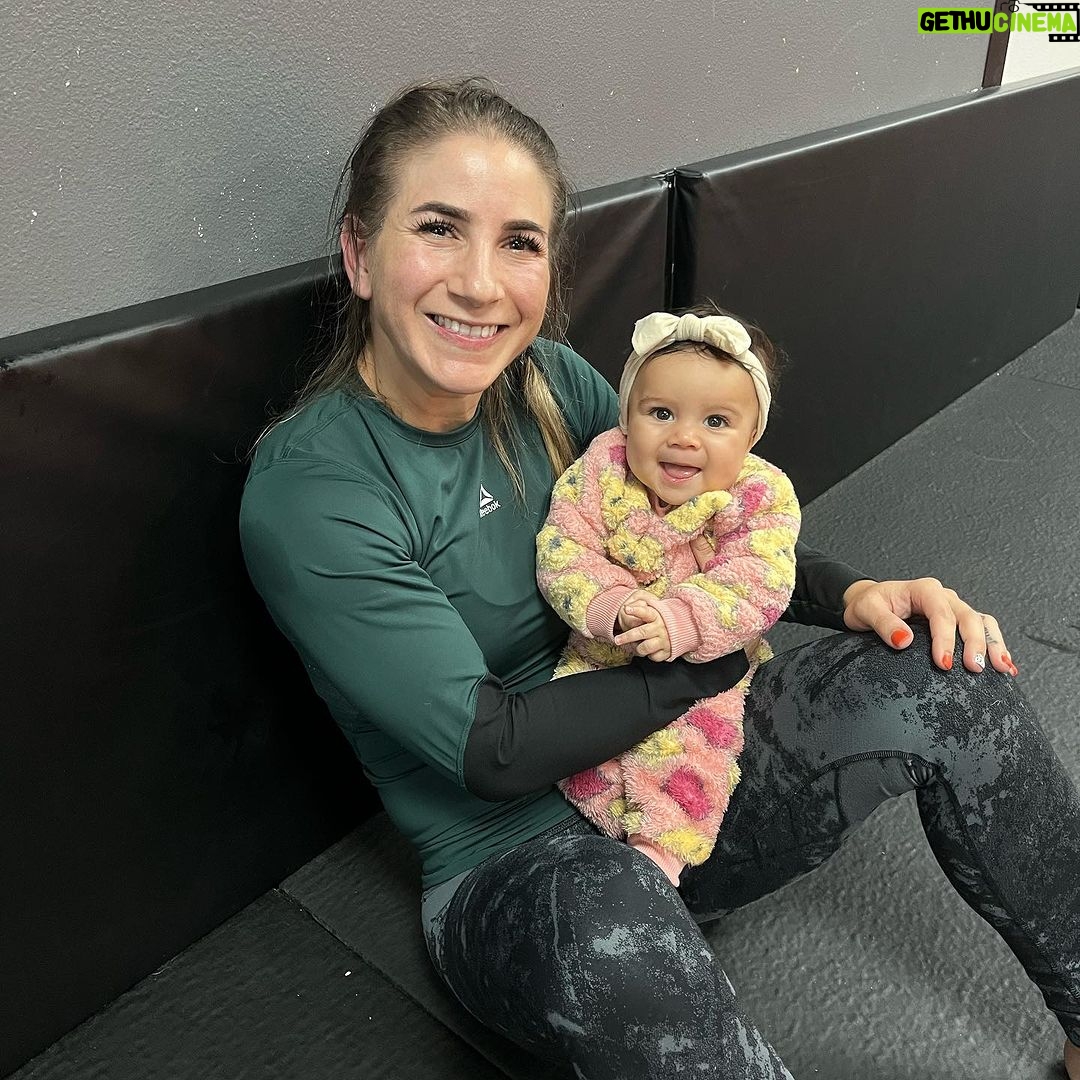 Tecia Torres Instagram - Family Fun - Before we know it our girl will be throwing up armbars and tornado kicks! #RockNado #TeamTiny #TeamRocky #BJJ #UFC #MMA Kraken BJJ & Fitness