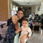Tecia Torres Instagram - I cried everyday this week, today I cried the most. I am grateful my grandparents got to see Alayah today even if only for a few mins. We couldn’t chance anything while she was super sick... & they got to see Raquel’s accomplishment #CancerSucks #Love #Family #Generations #Until NextTime #StayStrong💪🏽 #WorldChamp