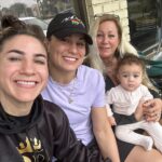 Tecia Torres Instagram - I cried everyday this week, today I cried the most. I am grateful my grandparents got to see Alayah today even if only for a few mins. We couldn’t chance anything while she was super sick... & they got to see Raquel’s accomplishment #CancerSucks #Love #Family #Generations #Until NextTime #StayStrong💪🏽 #WorldChamp