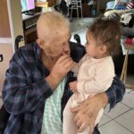 Tecia Torres Instagram - I cried everyday this week, today I cried the most. I am grateful my grandparents got to see Alayah today even if only for a few mins. We couldn’t chance anything while she was super sick... & they got to see Raquel’s accomplishment #CancerSucks #Love #Family #Generations #Until NextTime #StayStrong💪🏽 #WorldChamp