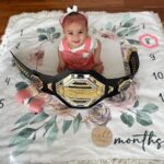 Tecia Torres Instagram - 8 Months! ❤️ Alayah is amazing as ever! She still loves climbing on everything she can reach. She has began to let go and move from one thing to the next, standing a few seconds in between. We truly believe this month she will take her first steps. She says Baba (bottle) but her first official word is “Bye” She waves hi and bye, can clap her hands, sounds like the cutest minion with her baby talk. She is still a tiny little thing 15.5 lbs and 26 inches tall. Such a curious baby full of adventure and all smiles always. She loves messing with her fur siblings espically Dubai. She loves her swing jumper. She has 6 teeth. We tried more solids this month, chicken was a fav and French toast. Lastly Alayah became baby champion of the world. 🏆♥️ #blessed Colorado Springs, Colorado