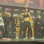 Tecia Torres Instagram – Weighins complete 💪🏽 she is ready! 👊🏽#TeamRocky