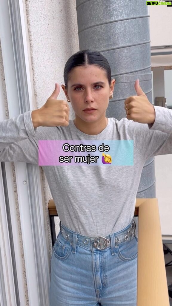 Teresa Pérez Instagram - Contras de ser mujer 🙋‍♀️❌ #chicas #chicos #humor