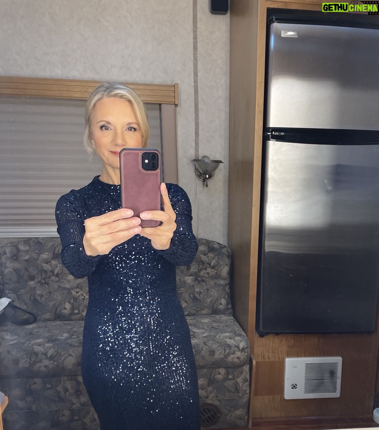 Teryl Rothery - 2.3K Likes - Gotta do the “trailer pic”. I really need to find a way to do it without my camera in my face. 😄