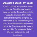 Teryl Rothery Instagram – So true. Wonderful words for mid-week reflections. 💜
– Teryl xo