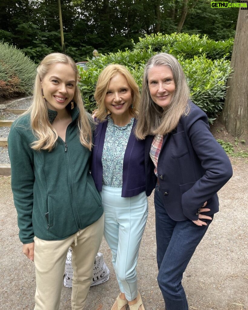 Teryl Rothery Instagram - Two of the most beautiful people inside and out. ❤️ #annetteotoole #sarahdugdale #virginriver #virginriverseries #netflix