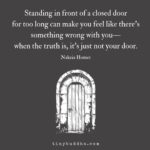 Teryl Rothery Instagram – Oh I absolutely LOVE this!! I cannot begin to tell you how many closed doors I’ve stood in front of….waiting….what about you? 💕