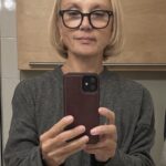 Teryl Rothery Instagram – Sometimes you just have to let go of those dead ends. And hair too’ 😃