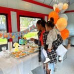 Tetona Jackson Instagram - Yesterday was a special one. Harlie’s Blippi Birthday Bash! There were train rides, arts & crafts, lots of running, and dessert for days!