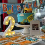 Tetona Jackson Instagram - Yesterday was a special one. Harlie’s Blippi Birthday Bash! There were train rides, arts & crafts, lots of running, and dessert for days!