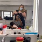 Tetona Jackson Instagram - Some bts from The Housewives 🎄🎬 #housewivesnorthpole Salt Lake City, Utah