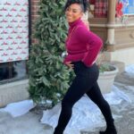 Tetona Jackson Instagram - Some bts from The Housewives 🎄🎬 #housewivesnorthpole Salt Lake City, Utah