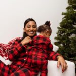 Tetona Jackson Instagram - Merry Christmas from me and my little munchkins. And a very merry HAPPY FIRST CHRISTMAS HARLIE 🎄❤️🎄❤️ I love you to the moon and back