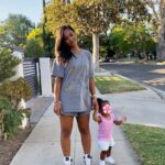 Tetona Jackson Instagram - Neighborhood walks with the bestie ❤️