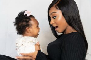 Tetona Jackson Instagram - 🎈ONE 🎈My sweet sweet baby girl. How has it already been a whole year? It feels like it was just yesterday that you were born. You have changed my life in unimaginable ways, and shown me the true meaning of unconditional love. Thank you for teaching me selflessness, patience, strength, and growth. And most of all, thank you for choosing me to be your mommy. I will forever be your biggest protector, supporter, and love. Happy birthday my sweet baby girl.
