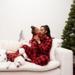Tetona Jackson Instagram - Merry Christmas from me and my little munchkins. And a very merry HAPPY FIRST CHRISTMAS HARLIE 🎄❤️🎄❤️ I love you to the moon and back