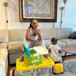 Tetona Jackson Instagram - Parent to parent: do yourselves a favor and use @babyquip next time you travel! Thank you @babyquip for the exceptional gear during our trip to Jackson Hole. Harlie had a blast with all her books and toys 🤍