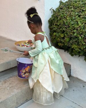 Tetona Jackson Instagram - My little Princess Tiana 🥹💚 such a full circle moment. *swipe for the full circle moment*