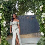Tetona Jackson Instagram - Sage was the color. Maid Of Honor was the name. To The Scott’s 🍾🥂 may we one day get some solid postable pictures together @angeliquekatia & @camofallcity 😂