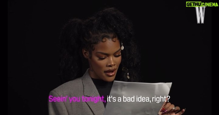 Teyana Taylor Instagram - Leave it to me to always wanna play all f*cking day! π©π©π€¦πΎββοΈπππ I ainβt know we was posed to recite @oliviarodrigo song with our whole chest lmfaooooo ππβ€οΈπΉ Thank you @wmag for having me apart of W Magazine Best Performances 2024: Hooray Hollywood issue! β€οΈβ€οΈβ€οΈβ€οΈβ€οΈβ€οΈ #athousandandone